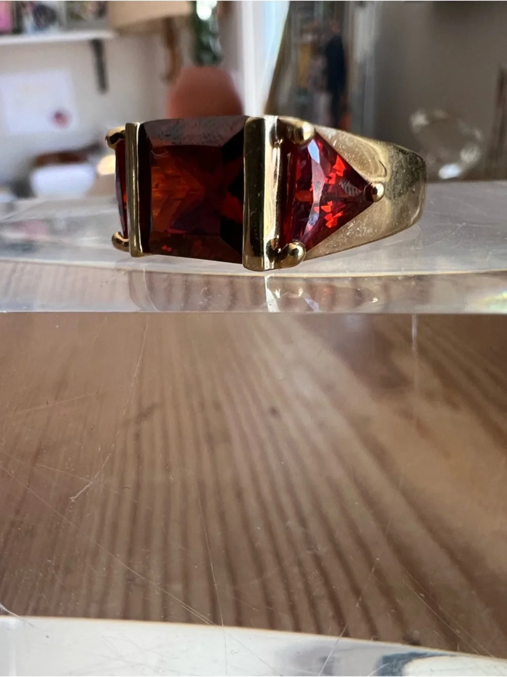 CZ S925 Cocktail Ring Size 7.5